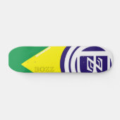 Shape BOZZco. (ref.05) スケートボード (横)