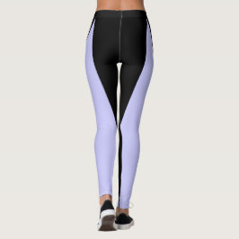Shape & Curves Two Color, ブラック&ペリウィンクル レギンス