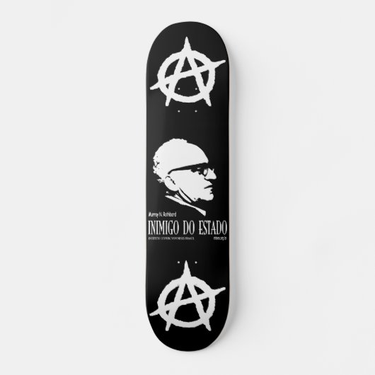 Shape de Skate Inimigo do Estado スケートボード (正面)