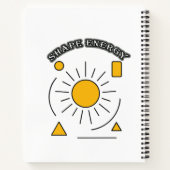 Shape Energy  Notebook ノートブック (裏面)