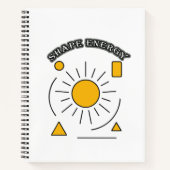 Shape Energy  Notebook ノートブック (正面)