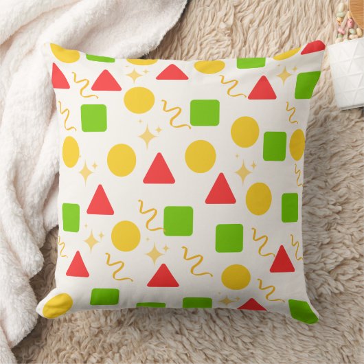 Shape Explorer Kids Pillow クッション (ブランケット)