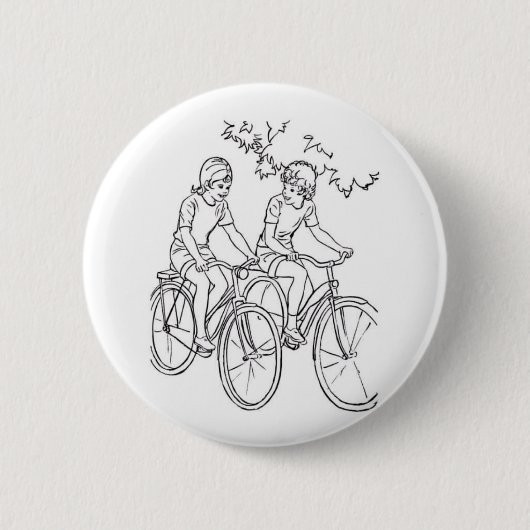 Shape Round Button 缶バッジ (正面)