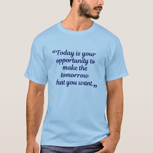 Shape Tomorrow Today Tee Tシャツ (正面)