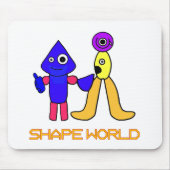 Shape World マウスパッド (正面)