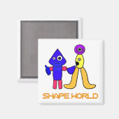 Shape World マグネット (正面/裏面)