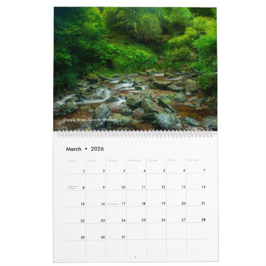 Shaped by Time: Ireland 2026 | Photography カレンダー (3月 2026)