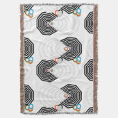 Shapes and Colors Bath Towel Set スローブランケット (正面縦)