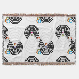 Shapes and Colors Bath Towel Set スローブランケット