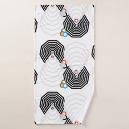 Shapes and Colors Bath Towel Set バスタオルセット