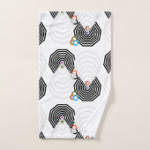 Shapes and Colors Bath Towel Set バスタオルセット (ハンドタオル)