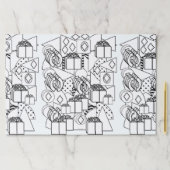 Shapes And Presents Kids Coloring Sheets  ペーパーパッド (インサイチュ)