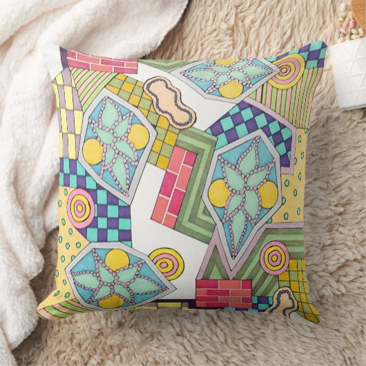 Shapes and Sequins クッション (ブランケット)
