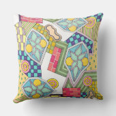 Shapes and Sequins クッション (裏面)