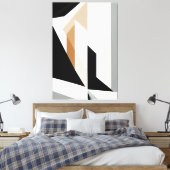 Shapes in Balance キャンバスプリント (インサイチュ (寝室))