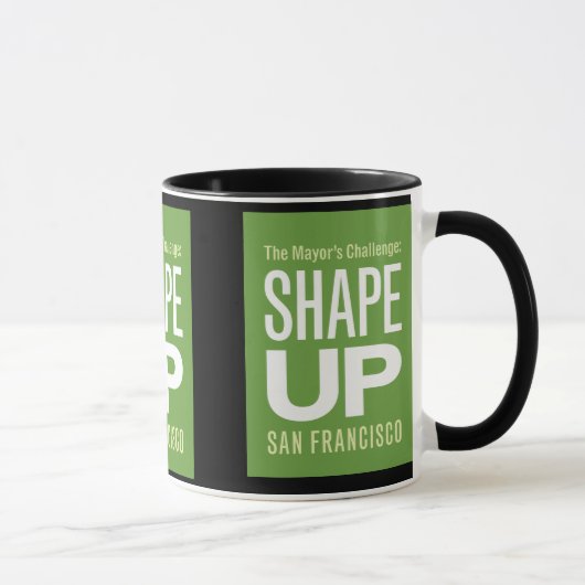 ShapeUpLogo マグカップ (右)