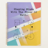 Shaping Minds Math Power | Inspiring Education プランナー手帳 (正面)