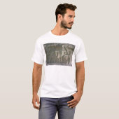 Shapur Iおよび吉草根Sassanian王 Tシャツ (正面フル)