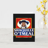 Shaquille Oatmeal Funny Meme  カード (黄色い花)