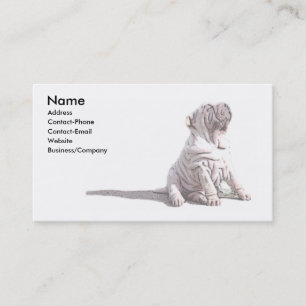 Shar-peiのプロフィールカード 名刺