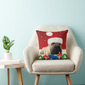 Shar Peiの冬ポリエステル装飾用クッション16" x 16" クッション (椅子)