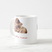 Shar-Peiの恋人のマグ コーヒーマグカップ (正面左)