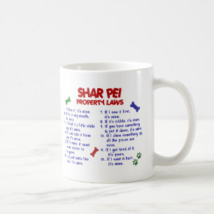 SHAR PEIの特性の法律2 コーヒーマグカップ
