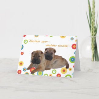 Shar Pei別の年より古い カード