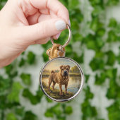 Shar Pei キーホルダー (手)