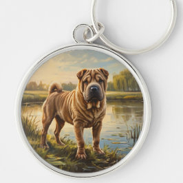 Shar Pei キーホルダー