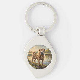 Shar Pei キーホルダー