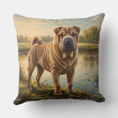 Shar Pei クッション (裏面)