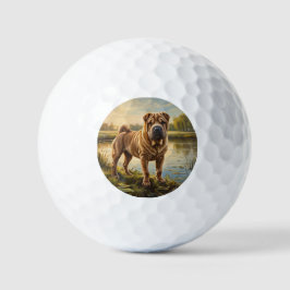 Shar Pei ゴルフボール