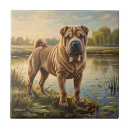 Shar Pei タイル