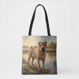Shar Pei トートバッグ