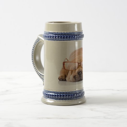 Shar Pei ビールジョッキ (正面左)