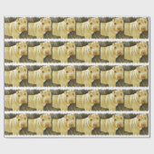 Shar Pei ラッピングペーパー (フラット)