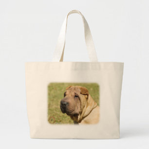 Shar Pei ラージトートバッグ