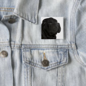 Shar Pei (1歳)のクローズアップ 缶バッジ (インサイチュ)