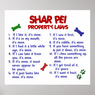 SHAR PEI PL2 ポスター