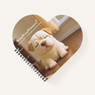 Shar Pei Puppy - Soft Serenity by WangWang ノートブック