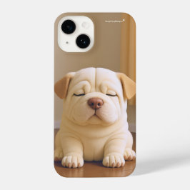 Shar Pei Puppy - Soft Serenity by WangWang iPhone 14ケース
