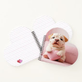 Shar Pei Puppy – Sweet Embrace by WangWang ノートブック (内部)