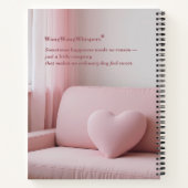 Shar Pei Puppy – Sweet Embrace by WangWang ノートブック (裏面)