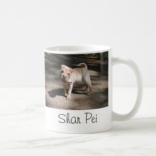 Shar Pei Tasse コーヒーマグカップ (右)