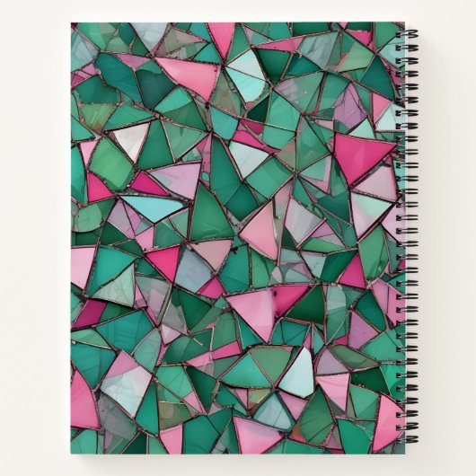 Shards of Nature ノートブック (裏面)