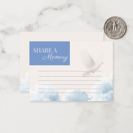 Share A Memory Card ノートカード (正面/裏面インサイチュ)