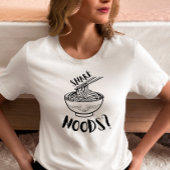 Share Noods Funny Noodle Bowl Tシャツ