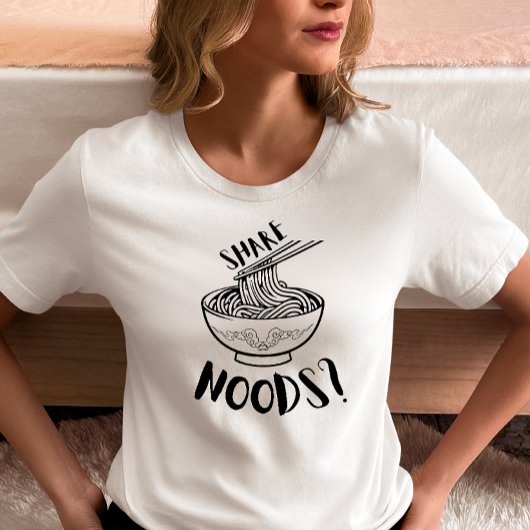 Share Noods Funny Noodle Bowl  Tシャツ