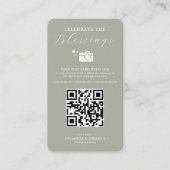 Share The Blessings Photo Sharing Card エンクロージャーカード (正面)